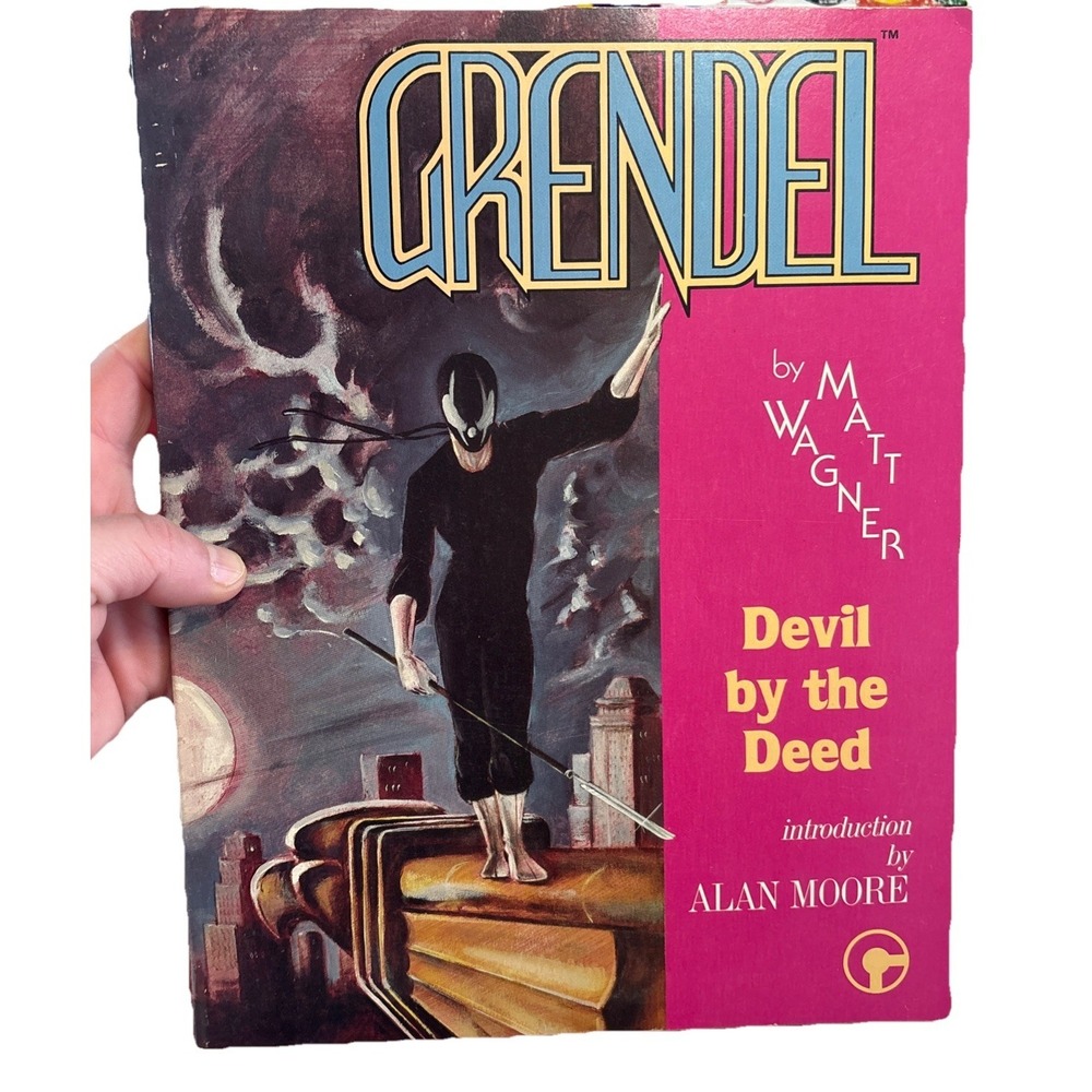 Vintage Grendel Devil By the Deed 1986 Comic Book Graphic Novel Matt Wagner
